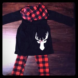 3 piece size 5 girls outfit